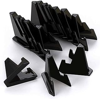 Haczyk domowy 40 sztuk wielofunkcyjny jasny wyświetlacz akrylowy stoi stojaki na małe sztalugi do monet pamiątkowy Medal Medal Card Card Card Collection Służy do wieszania ubrań i codziennych potrzeb