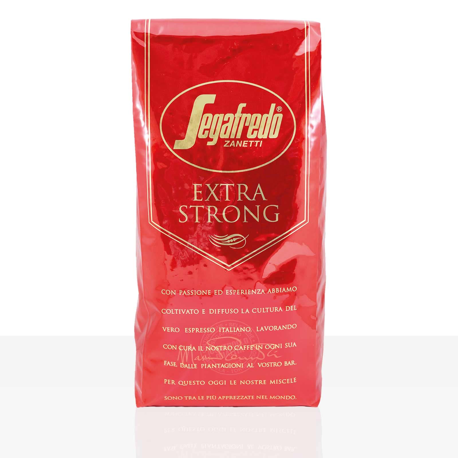 3 x Segafredo Kaffee Espresso - Extra Strong, 1000g Bohnen
