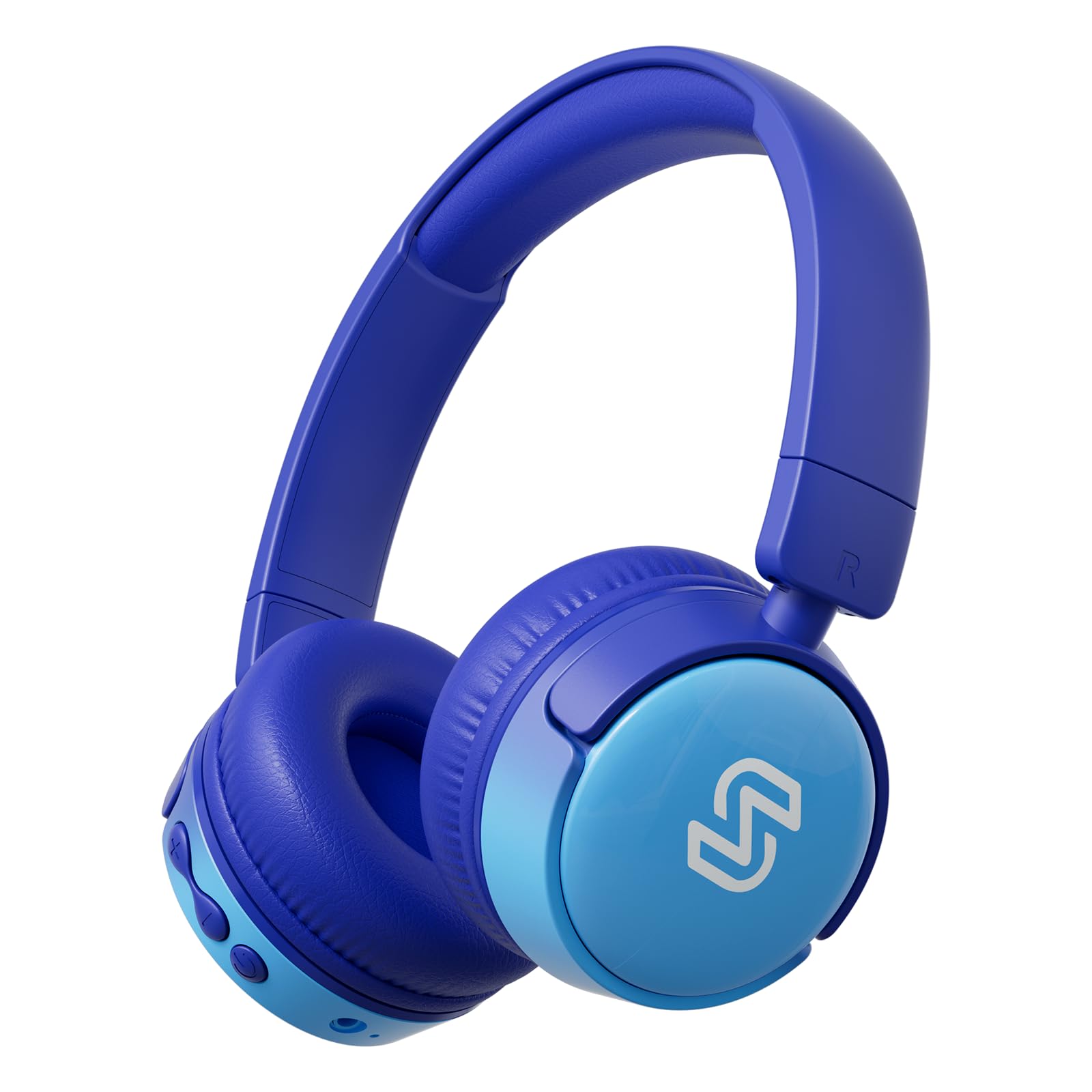 Sonlau S62 Kids Bluetooth Headphones, Wireless Headphones for Kids Over Ear with Microphone, 85/94dB Volume Limiter Headset for Girls Boys, Foldable
