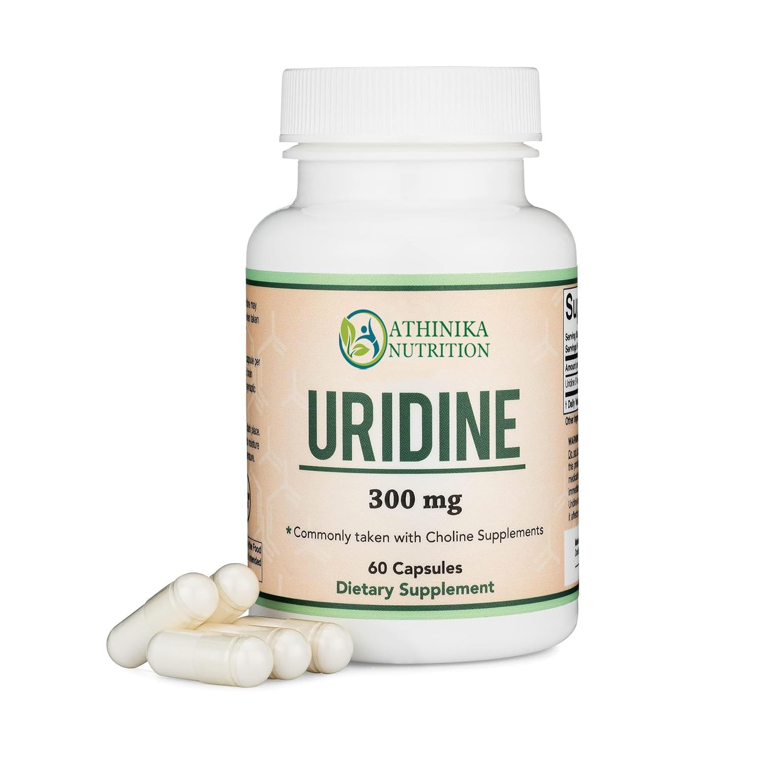 Uridine Monophosphate - Third Party Tested (Choline Enhancer, Beginner Nootropic) (300mg, 60 Capsules) Synergy with Alpha GPC Choline for Brain Health and Memory-picture-15