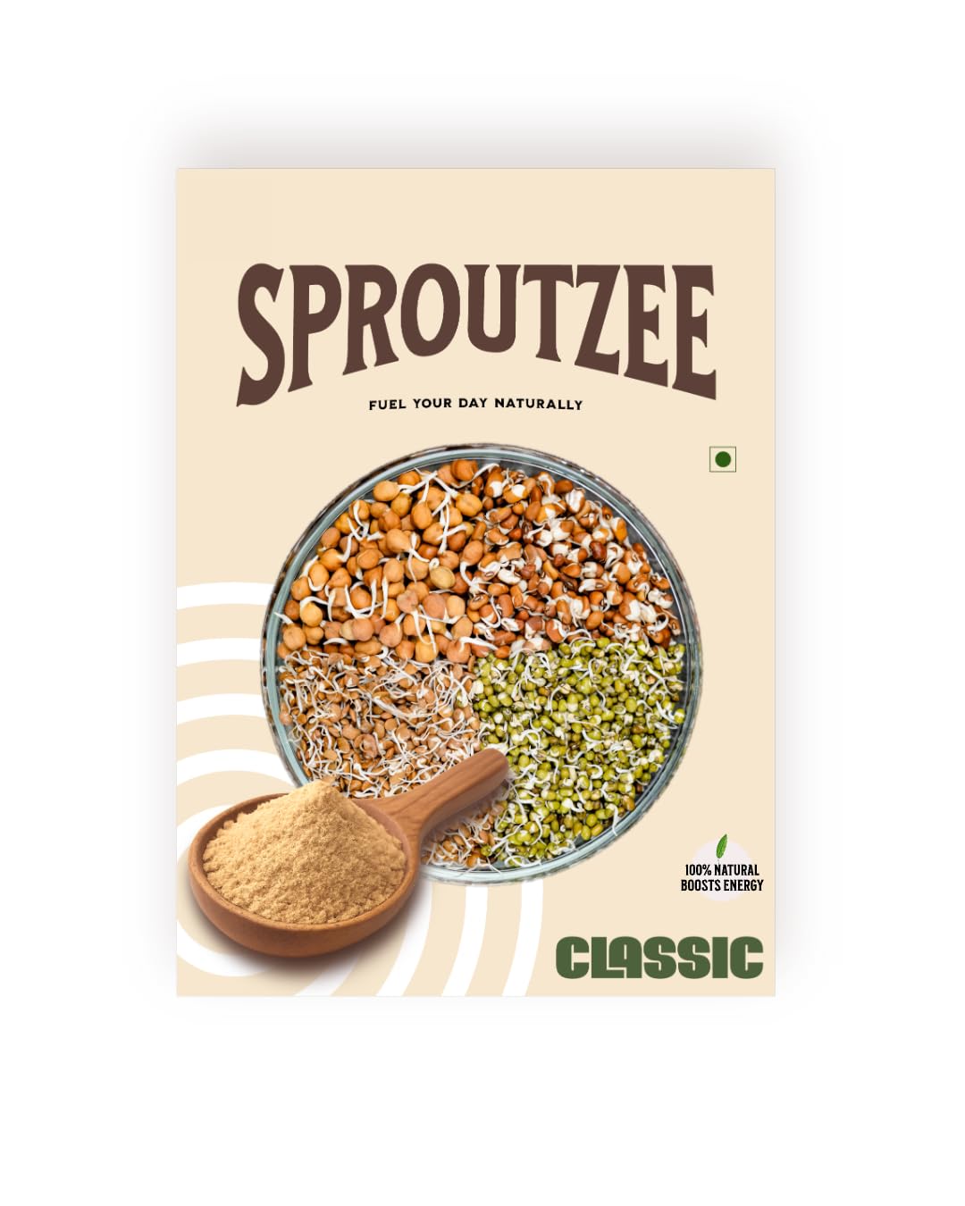 Sproutzee Healthy Mix Drink | Sprouted Superfood Powder | Natural Energy Booster-picture-13