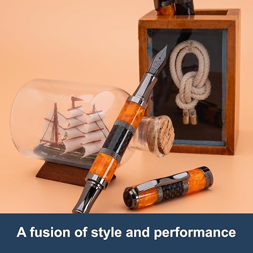 Miniatura 6 de MONTEVERDE USA Regatta Sport Pluma Estilográfica (Naranja) - Punta Omniflex