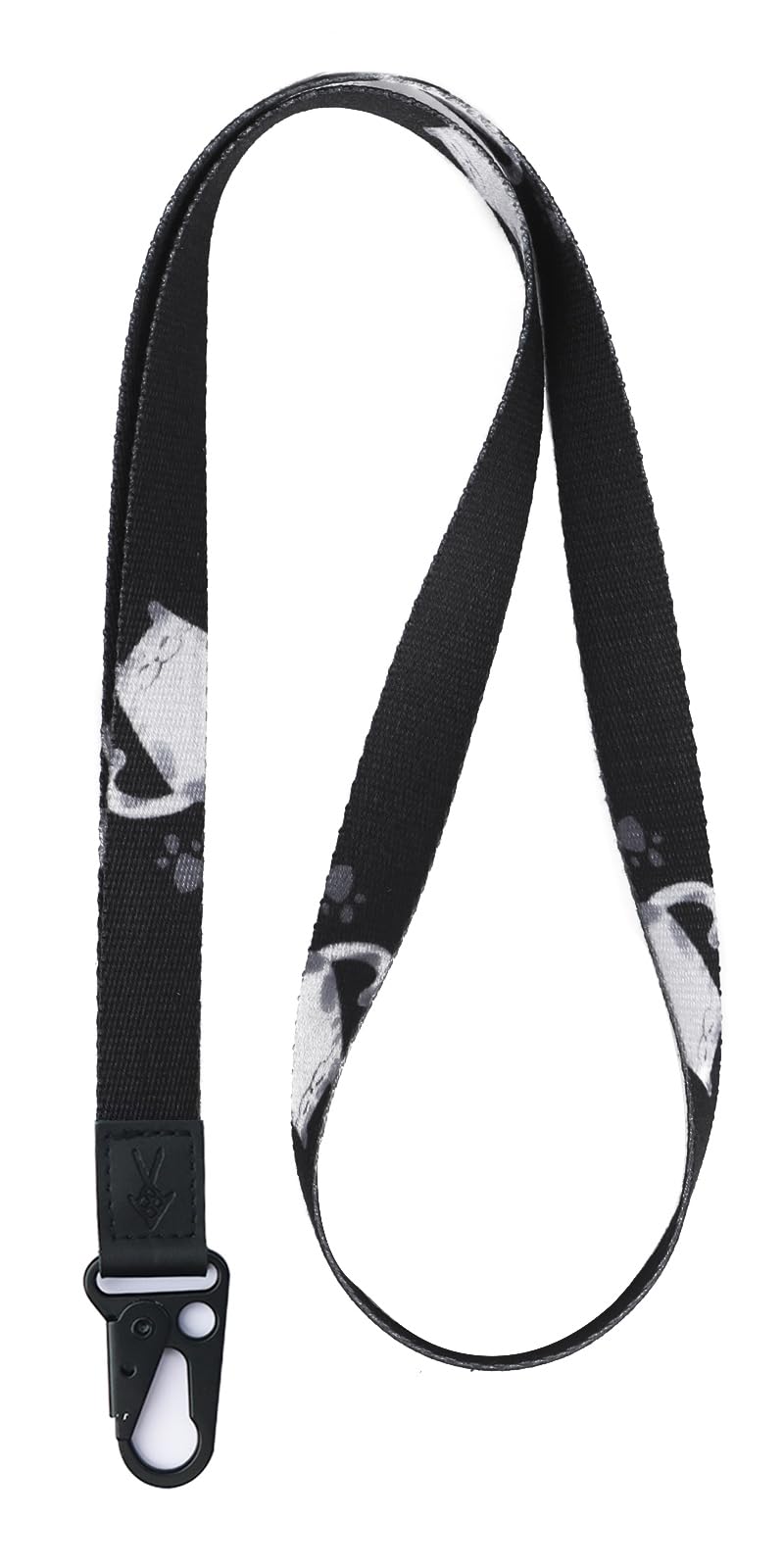 TOOLIN Cool Lanyards,Neck Lanyards for Keys,Wallets Holders,Key Chain Holder, Black-s, Long โ image 1