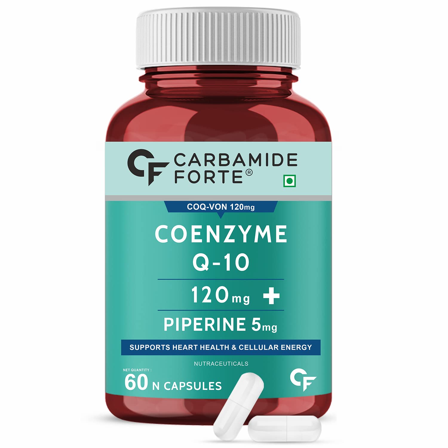 See full amazon price history chart for Carbamide Forte Coenzyme Q10 (CoQ10) 120mg with Piperine 5mg – 60 Capsules Carbamide Forte Coenzyme Q10 (CoQ10) 120mg with Piperine 5mg – 60 Capsules (B08L94JS3T) Amazon Price History, Amazon Price Tracker