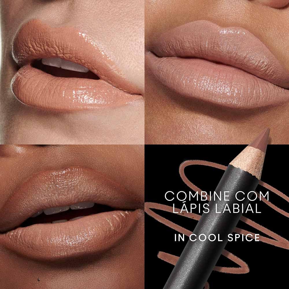 MAC Ximal Sleek Satin Lipstick - 837 Peachstock (Warm toned light medium peach) 0.12 Oz / 3.5 g