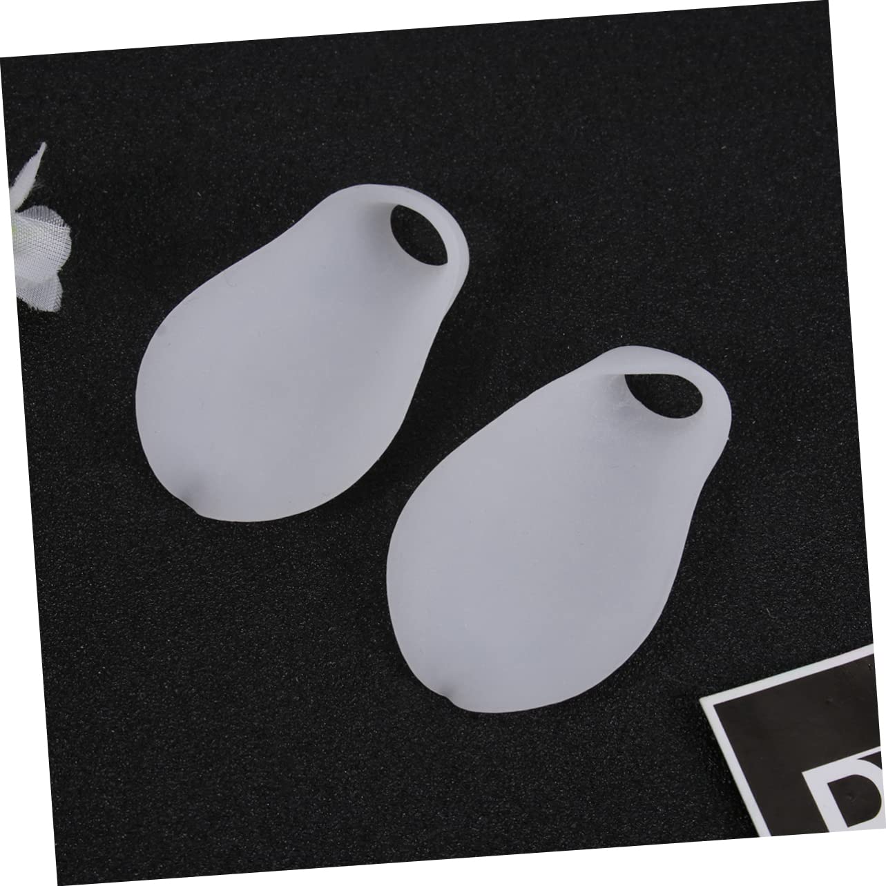 CLISPEED 2pcs Silicone Toe Sleeves for Bunion Protection Elastic Toe Sleeves for Comfort for Relief and Comfort