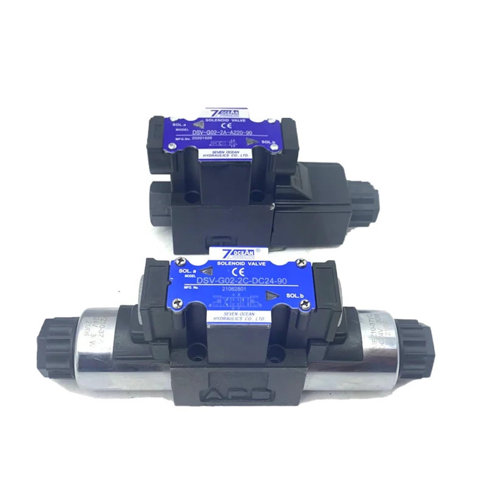 Électrovanne DSV-G02-2N régule la pression hydraulique avec précision