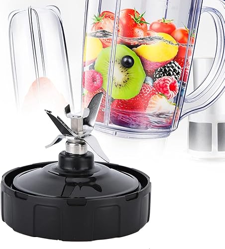 Miniatura 2 de Piezas de repuesto para licuadora, cuchillas cruzadas con juntas de goma, piezas de repuesto para licuadora NUTRI NINJA, pieza de repuesto de