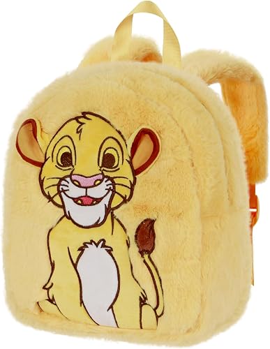 Disney El Rey León Sit-Mochila Plush, Amarillo