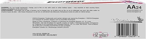 Miniatura 8 de Energizer Baterías AA batería máxima doble A alcalina 24 unidades