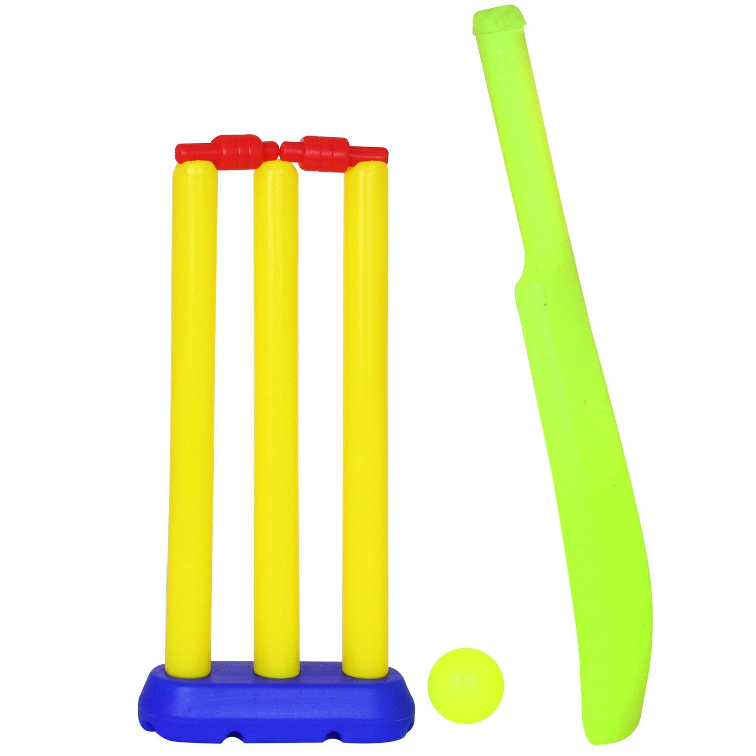 MOOLYAVAAN Products Kids Plastic Cricket Set for Boys and Girls Indoor and Outdoor Play Use (1 to 5 Years Children) Multicolor-image-48