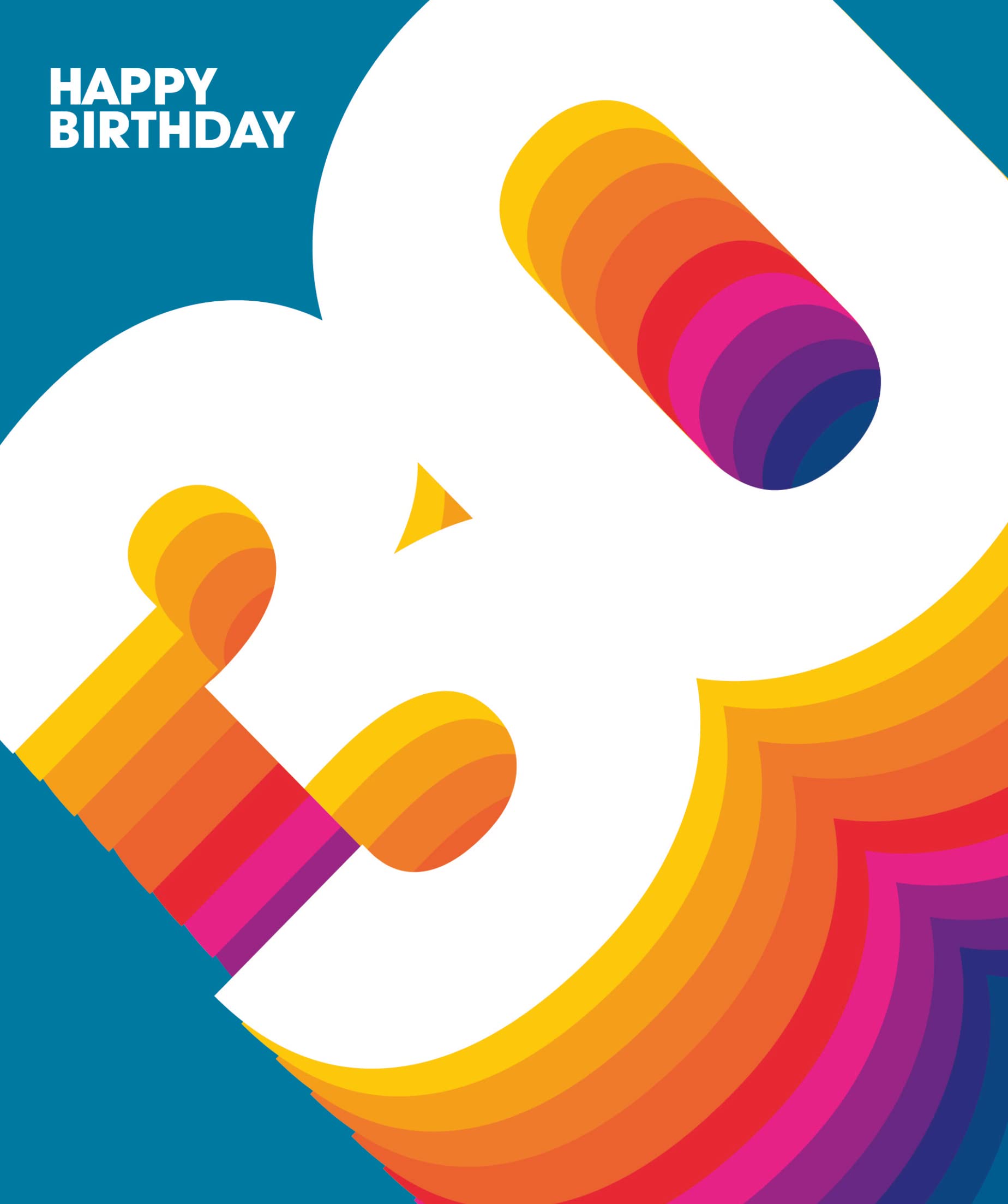 30th Birthday Card, 30th Birthday Greeting Card, Happy 30th Birthday Card, 30th Birthday Cards, Age 30 Card, Milestone Age 30 Card