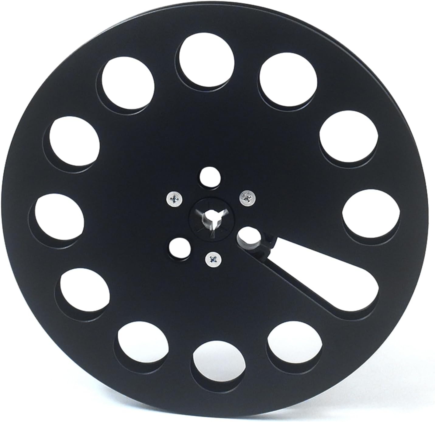 Aluminum 7Inch Reel to Reel Tape Empty Tape Reel with 11 Holes Enhances Analog Sound