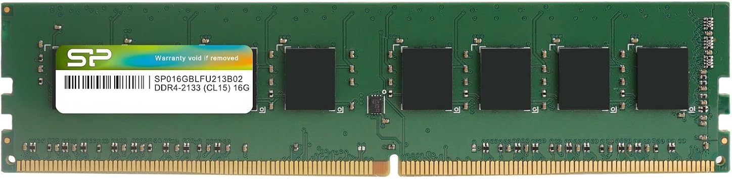 Silicon Power 16 GB DDR4 2133 Unbuffered DIMM DT Memory Module - Green