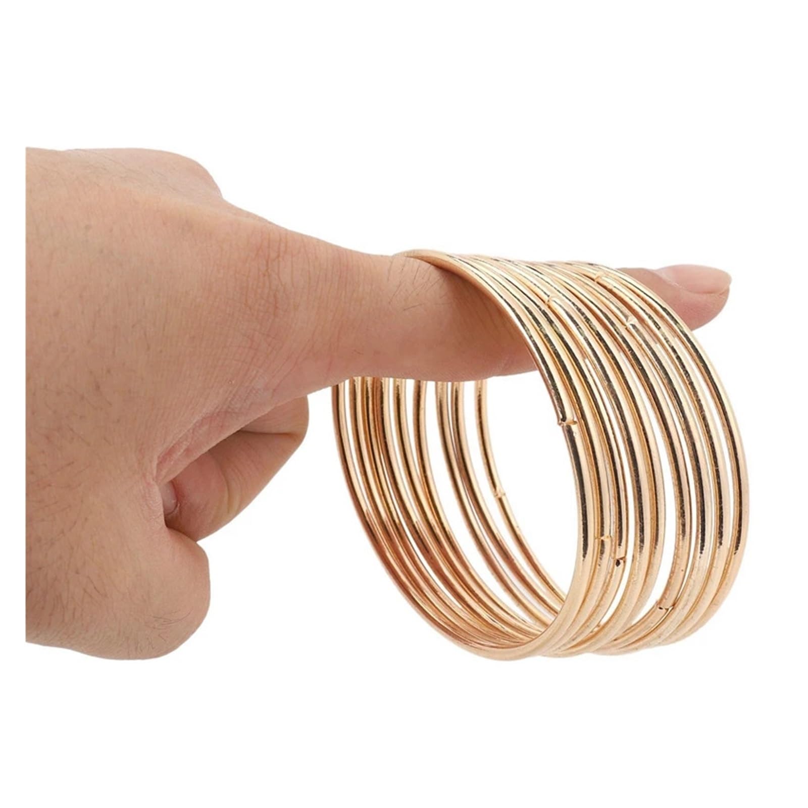Confezione da 30 anelli in metallo acchiappasogni dorati 3 pollici | Anello Macrame Hoops for acchiappasogni e artigianato