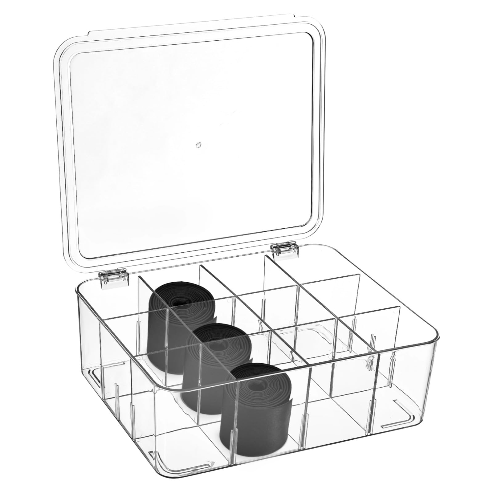 Varku Scatola organizer per cravatte (12 griglie)
