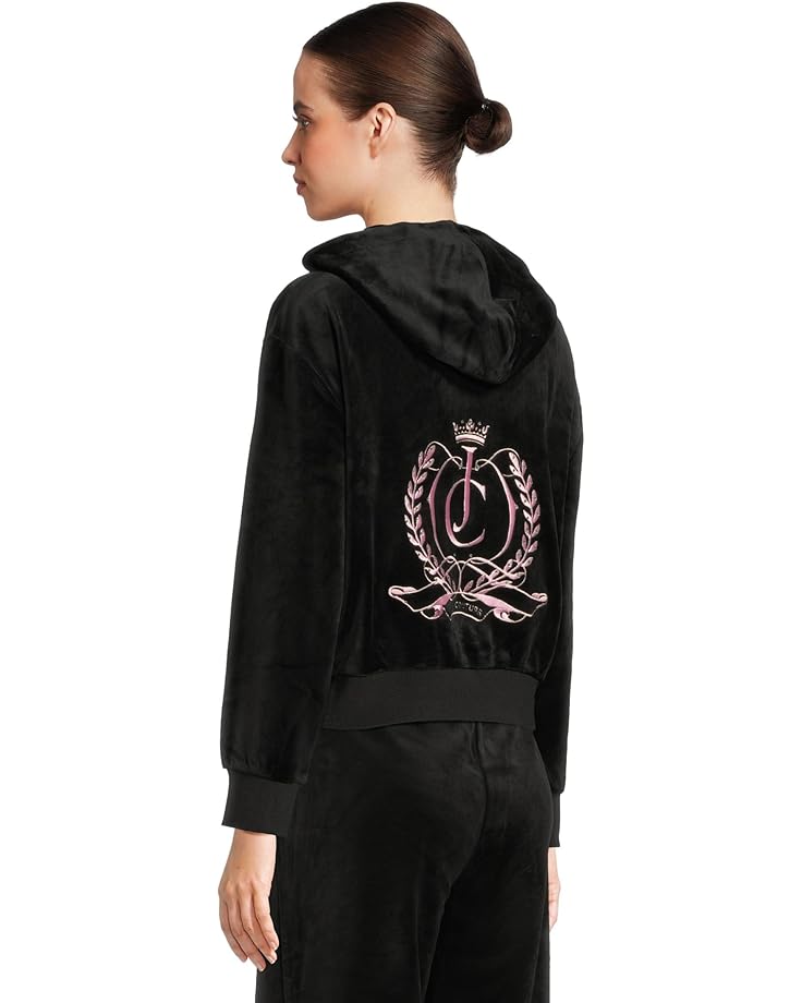 Juicy Couture Relaxed Velour Zip Hoodie - #3 of 5