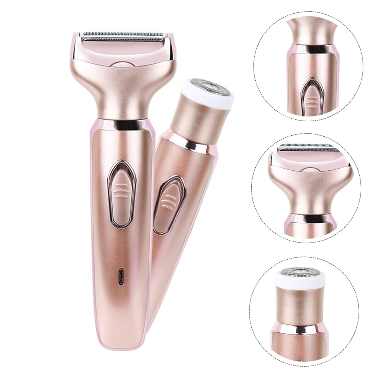 OHPHCALL Lady's Hair Removal Machine Electric Trimmer Hair Removal Device Painless Water Washable Portable for Armpits Legs Face Arms