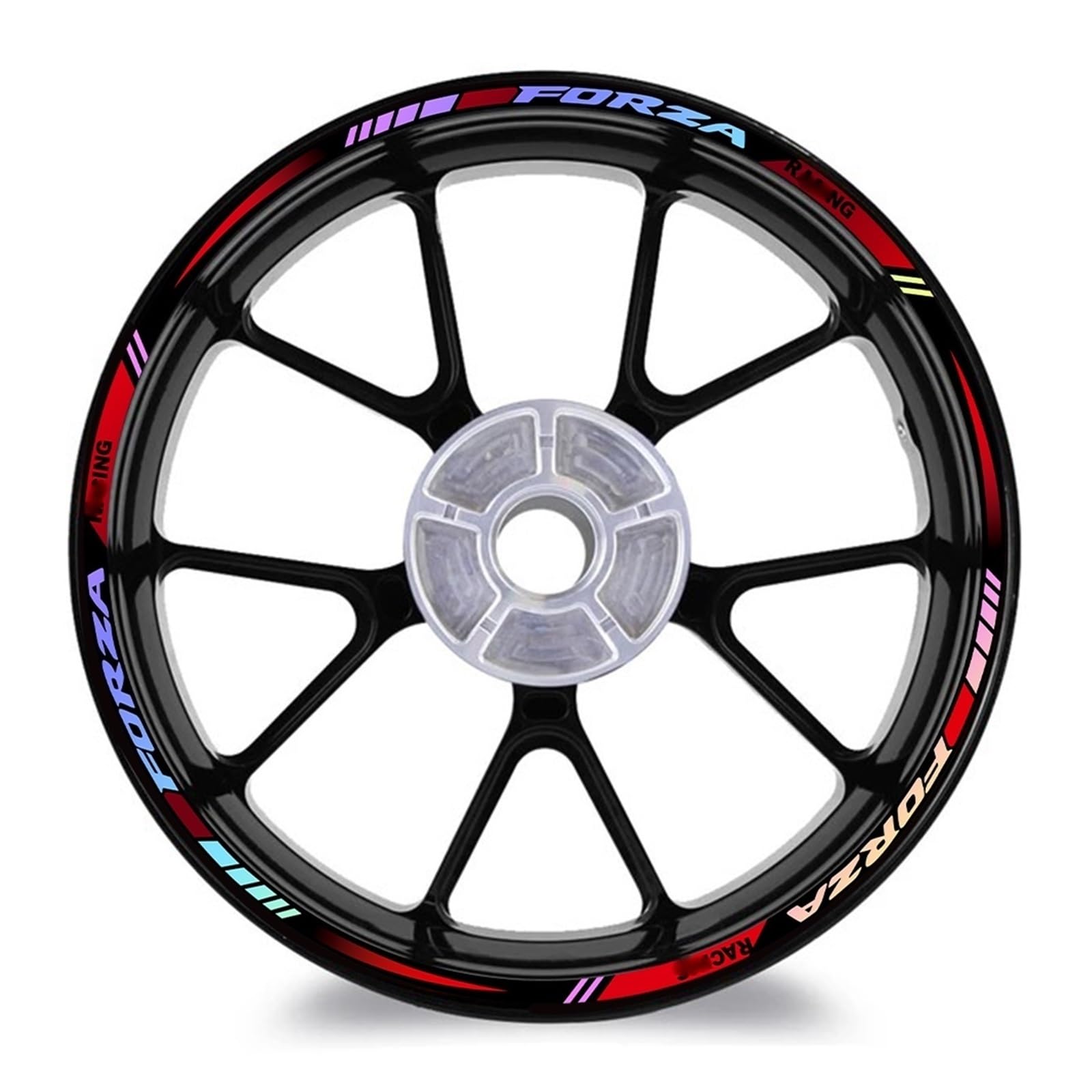 Motorcycle Sticker Wheel Rim Decal for Forza 125 250 300 350 for Forza for MF13 14″ 15″ Wheel Stickers