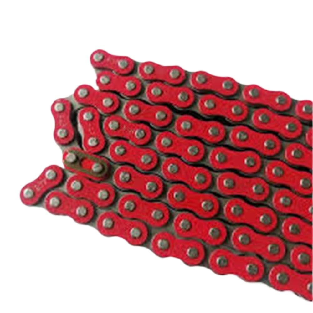 Catena di trasmissione rossa per moto Pit Bike Quad ATV passo 520 120 maglie non compatibile con