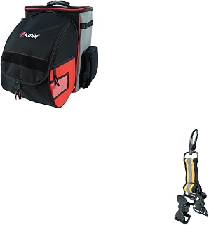 KUNN Welding-Backpack with Detachable Helmet-Bag & Work Glove Clips