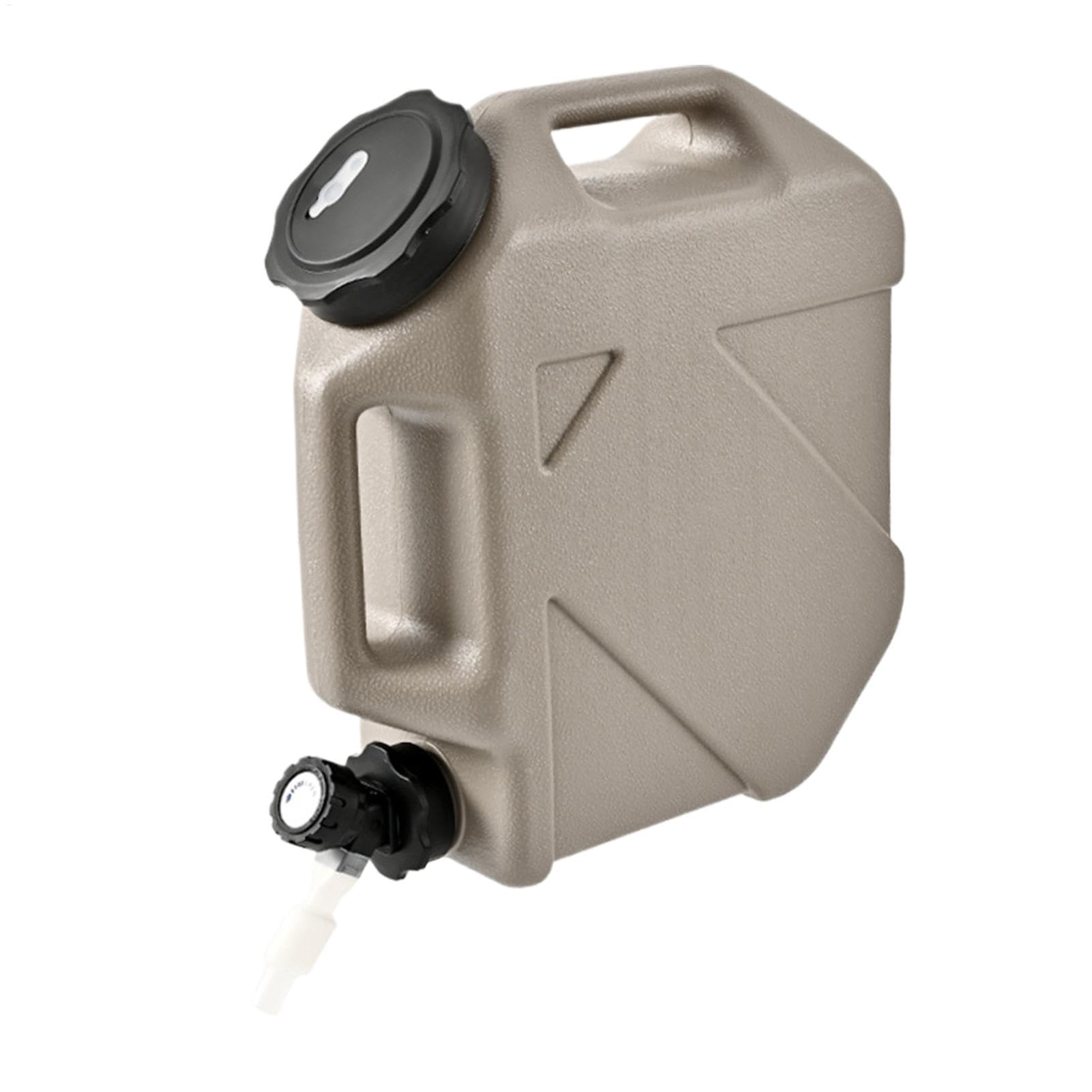 Jarra de almacenamiento de agua, recipiente de agua para acampar con grifo, Contenedor de almacenamiento de agua de 10 L con grifo - Camping sin fugas para picnics, barbacoas suministros