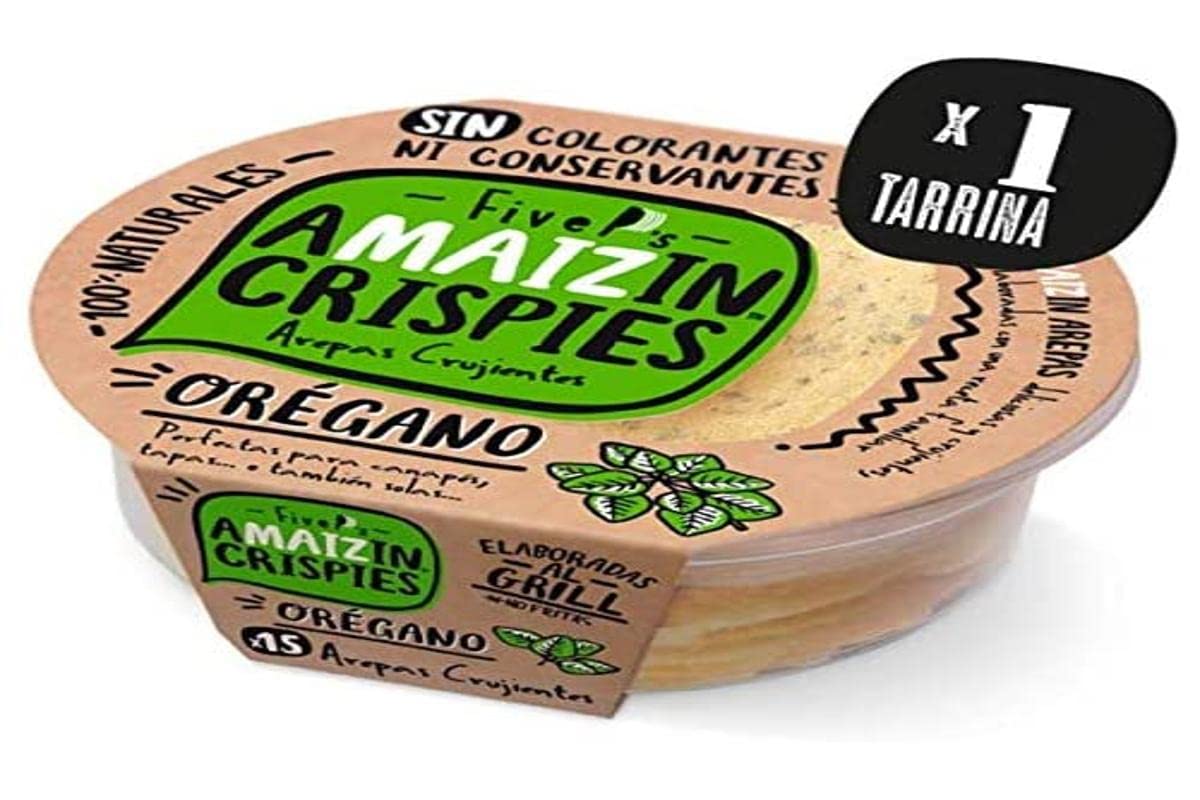 Amaizin Crispies Oregano 15 Unidades 70 g