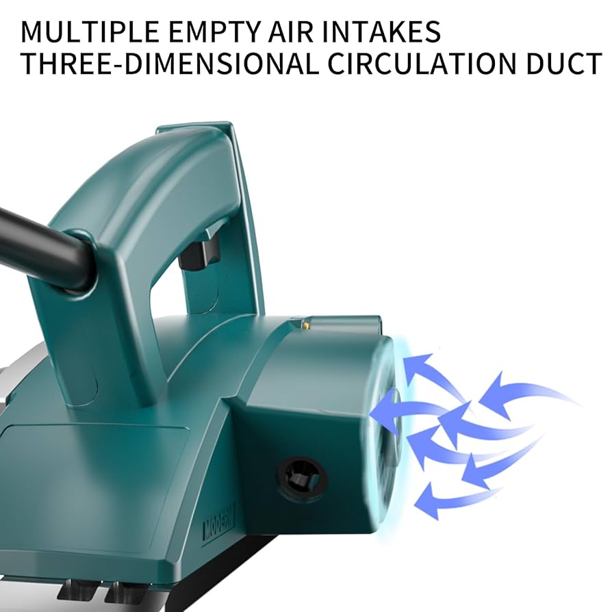 6.6Amp Corded Electric Handheld Planers 17000Rpm Hand Planer Power