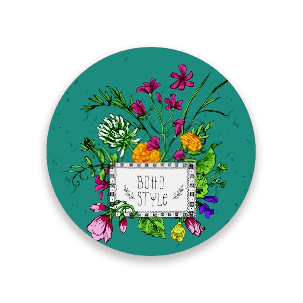 Dessous de verre en liège floral, cadeau de crémaillère idéal