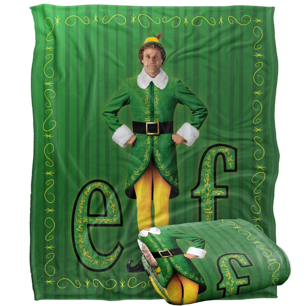 ELF Buddy The Logo Silky Touch Super Soft Throw Blanket 152 x 127 cm