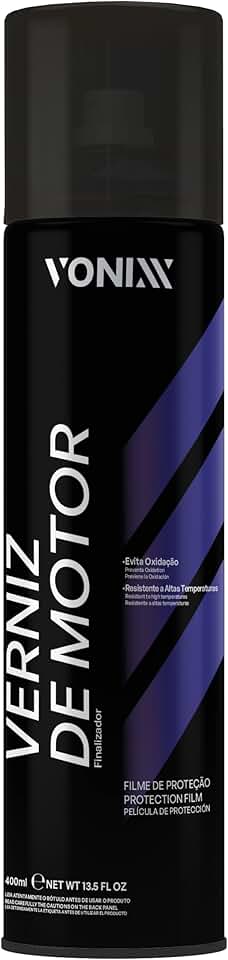 VERNIZ DE MOTOR AEROSSOL 400ML