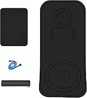 Knsbk Extra Thick 8mm Jump Rope Mat - Shockproof Non-Slip Exercise Mat with Padded Cushion for Indoor Outdoor Jumping, Yoga & Cardio