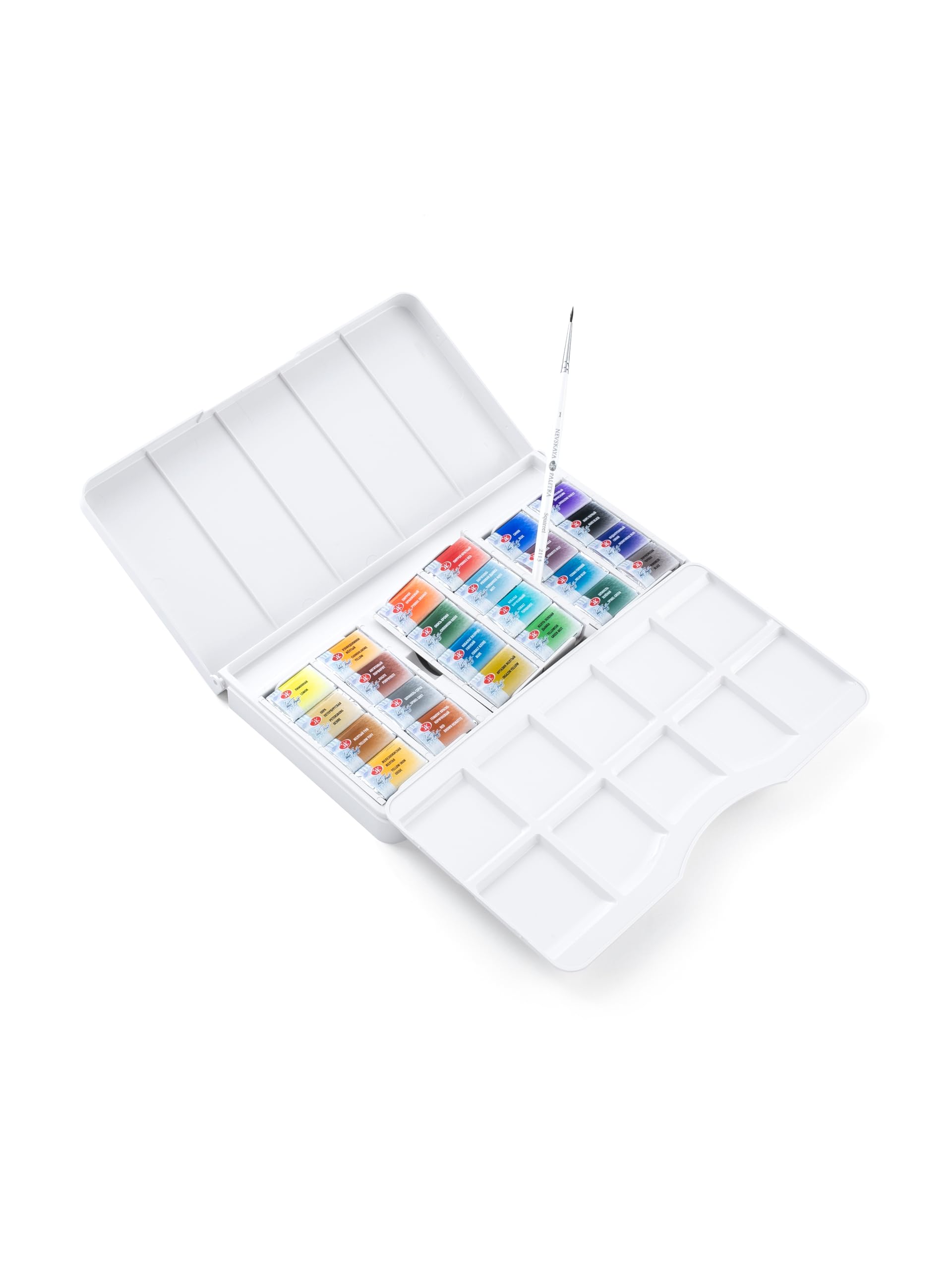 ホワイトナイツ white nights 水彩絵具24色セット10mlチューブ White