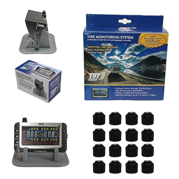 Buy Truck System Technologies TST 507 RV TPMS with Color Display