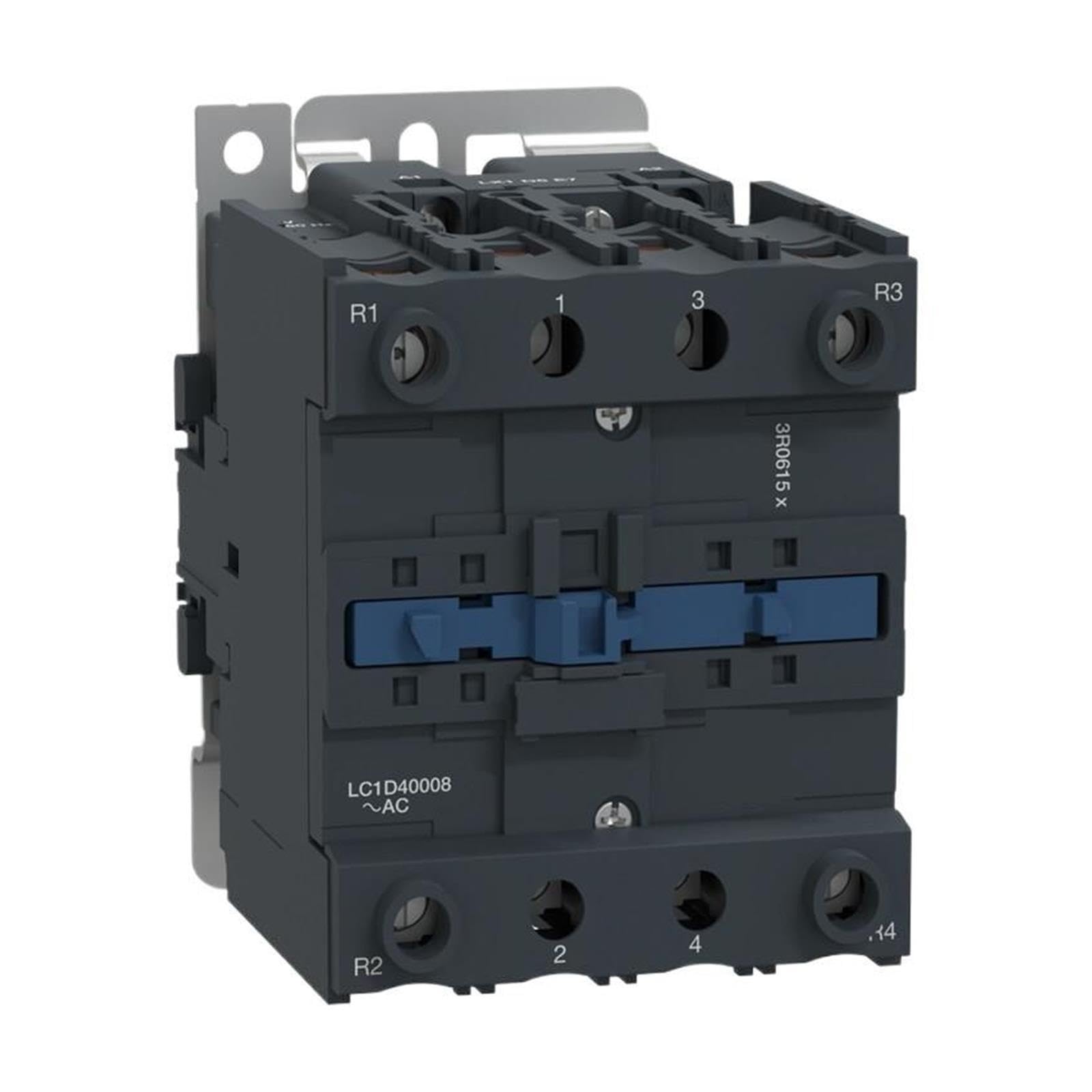 Contactor de CA de 4 polos LC1D40008F7 Voltaje de bobina 110V 2NO-2NC
