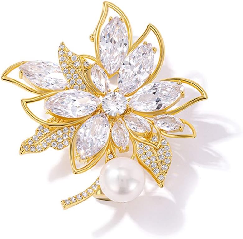 Fixed Clothes Accessories Closing Neckline Decorative Brooch Brooch