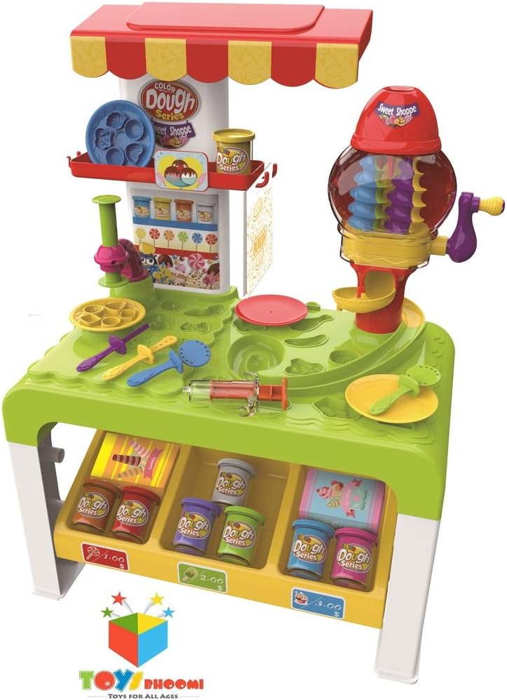 Toys Bhoomi Interactive Color Play Dough Sweet Shoppe DIY Cake & Ice Creams Making Set