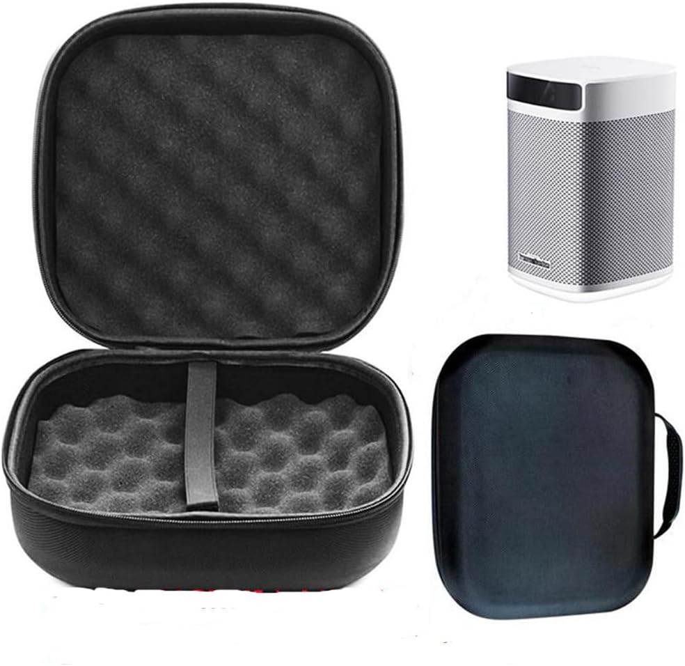 Coyktonty Travel Carrying Case for Xiaomi Mijia Youth Edition for XGIMI New Play Special Edition Projector Hard Protective Carrying Storage Case Protective Handbag Travel Storage Bag