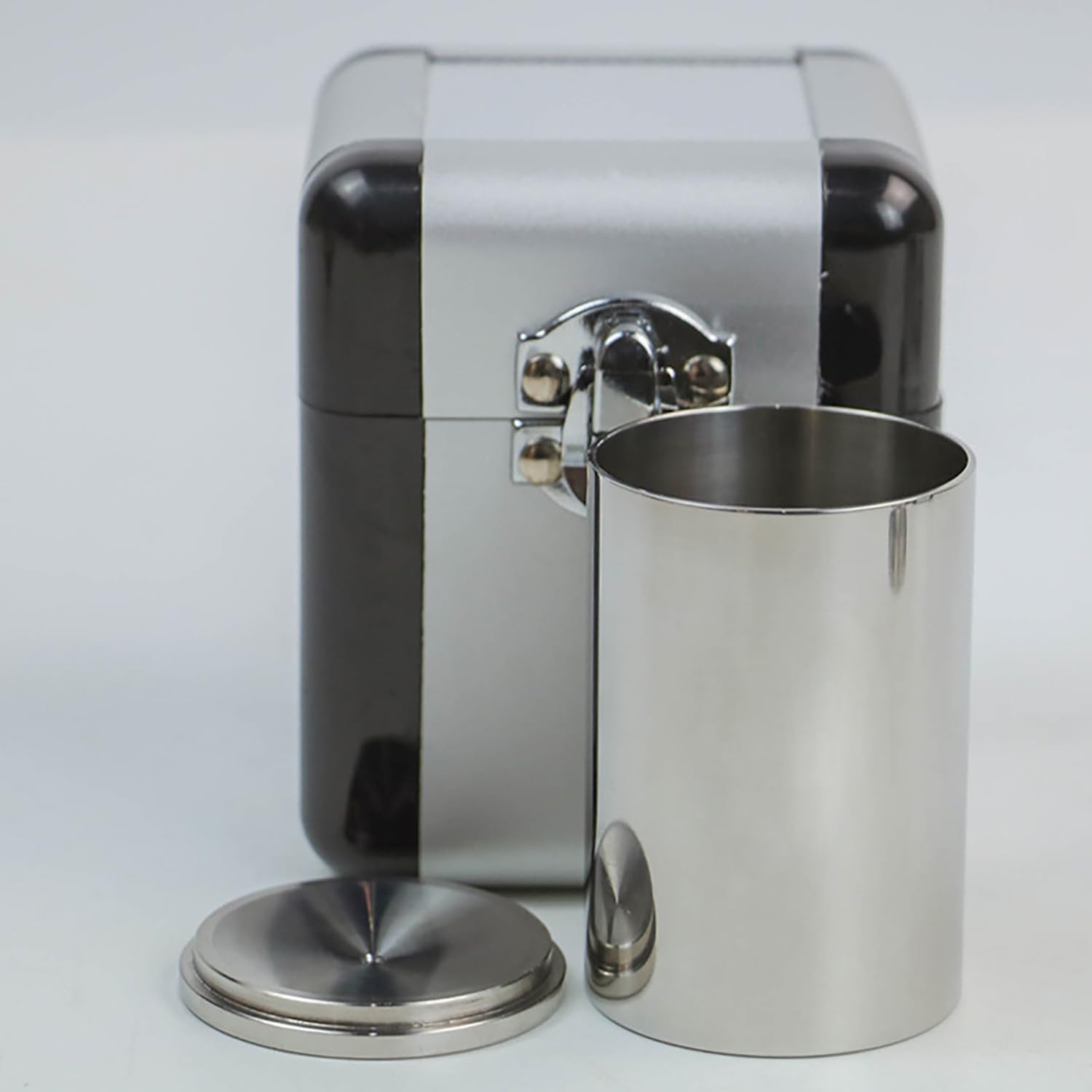 Tasse à gravité spécifique en acier inoxydable de haute précision pour test de liquide, mesure de la densité 37 ml/50 ml/100 ml pour revêtements, huiles et matériaux auxiliaires