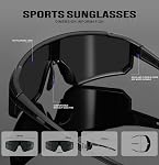 KALIYADI Sports Sunglasses-for-Men Polarized Running-Sunglasses: Sport Mens Sunglasses with UV Protection for Cycling Fishing