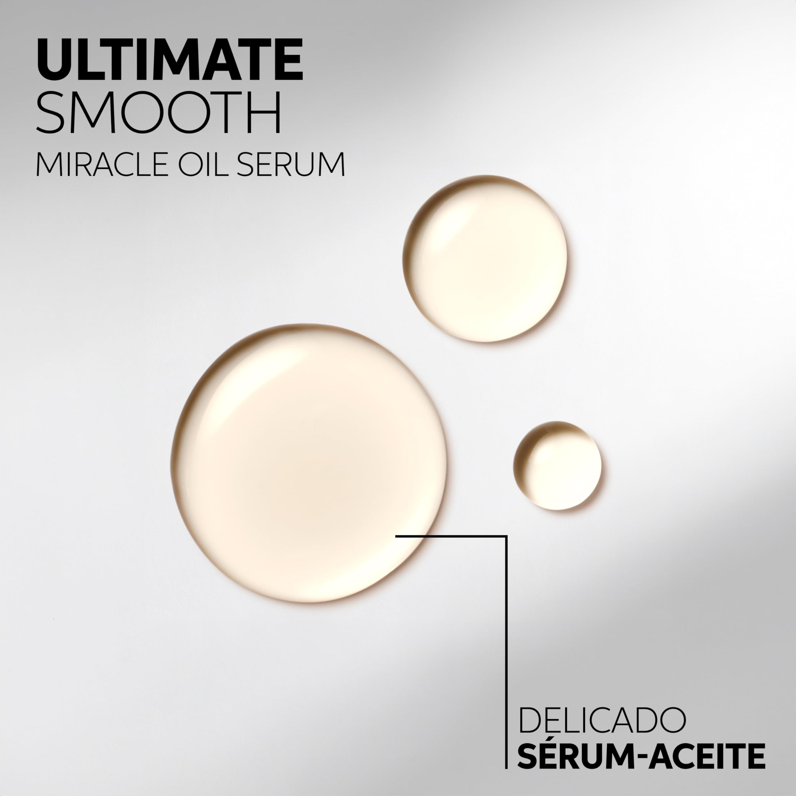 Wella Professionals Ultimate Smooth Sérum Miracle Oil - Aceite para el cabello con Escualano y Omega 9 - Cabello Seco, Apagado y Encrespado (30ml)
