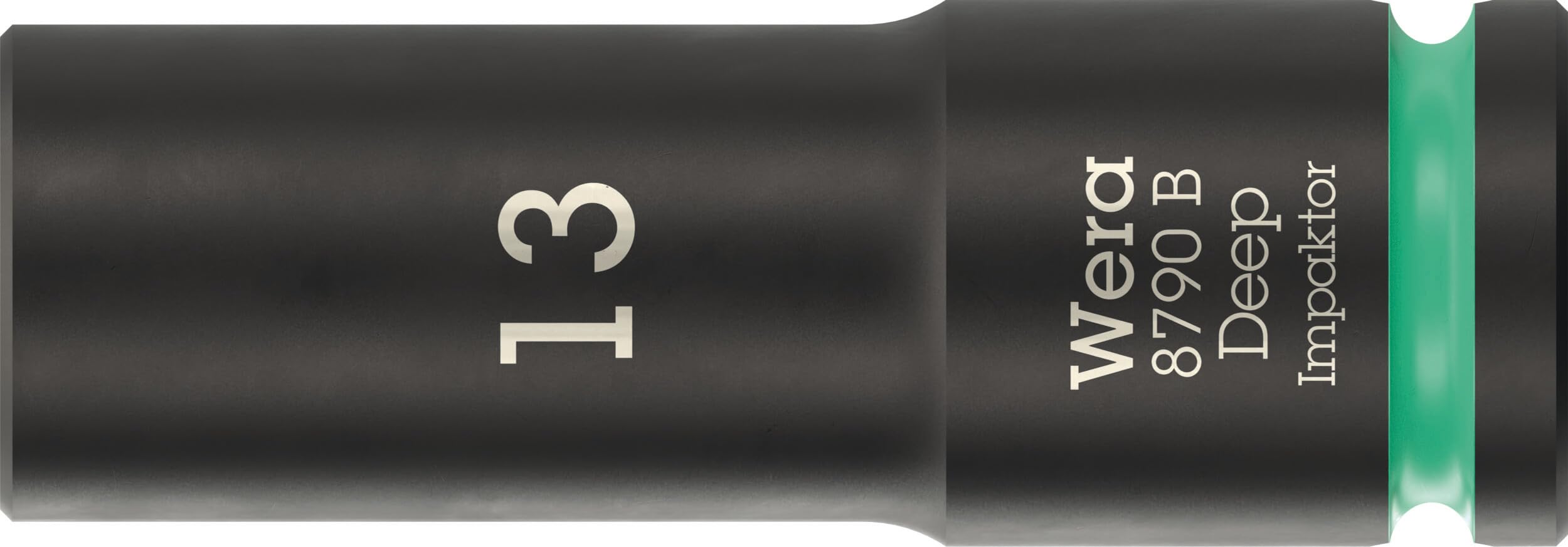 Wera Multicolour 8790 B Impaktor Deep Socket With 3/8" Drive, 13 X 63 Mm