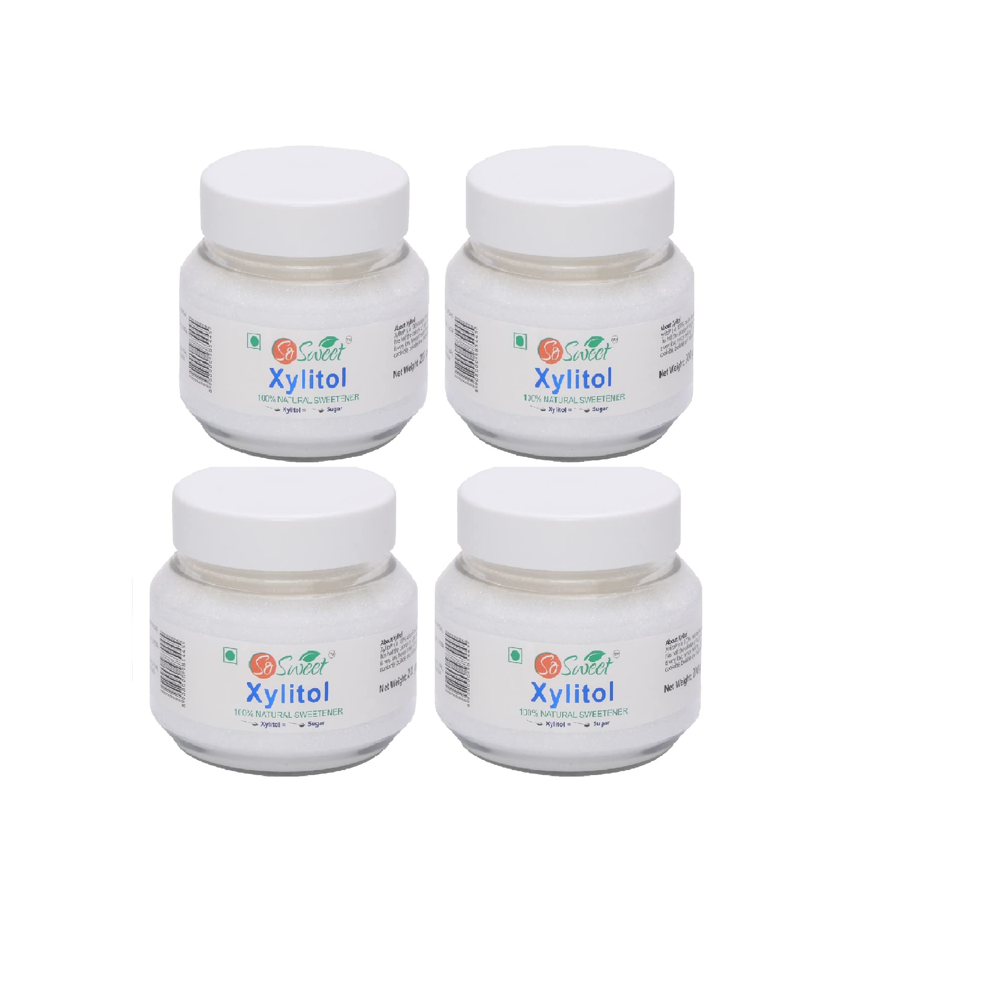 So Sweet 100% Sugar Free Natural Xylitol Powder Sweetener 200gm-Pack of 4 (B084KNLZNR) Amazon Price History, Amazon Price Tracker