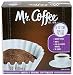 Mr. Coffee Basket Coffee Filters, 8-12 Cup, White Paper, 8-inch, 50-Count Boxes (Pack of 12) (Packaging May Vary)