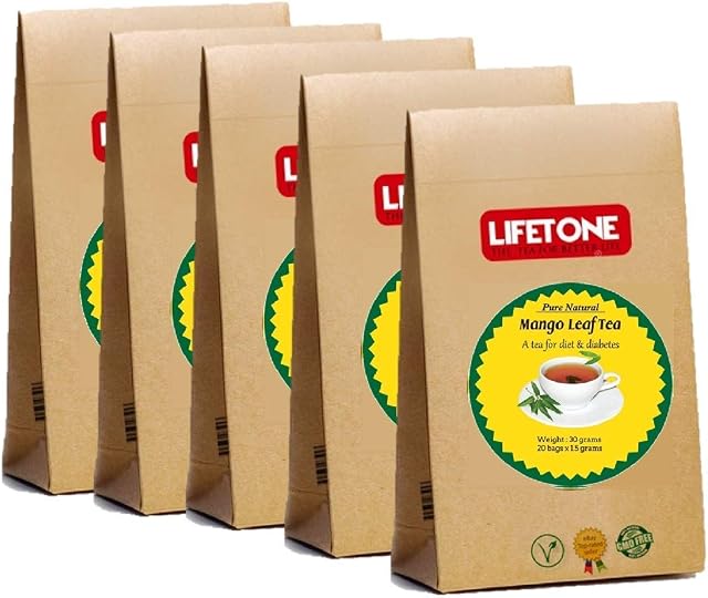 Mango Leaf Tea | Enhances Immunity | Detox Tea | Caffeine free loose leaves, 100g