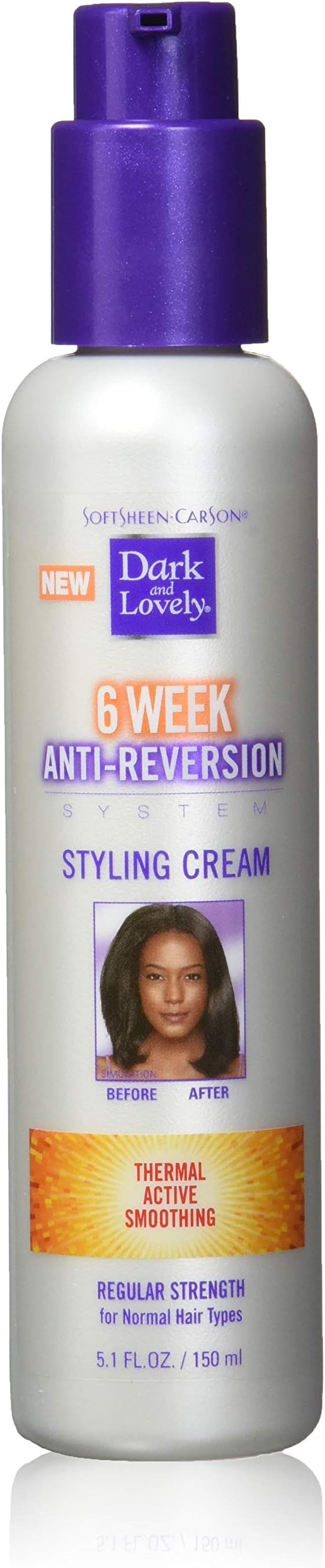 Dark & Lovely Softsheen Carson 6 Week Anti-reversion Styling Cream - 5.1 Oz