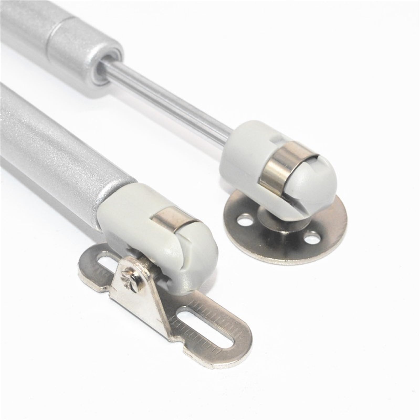 Puntal de resorte hidráulico Bisagras hidráulicas para puerta de armario cocina, resorte gas neumático, herrajes para muebles madera, 4 unidades, 100 N/10 KG(100N)