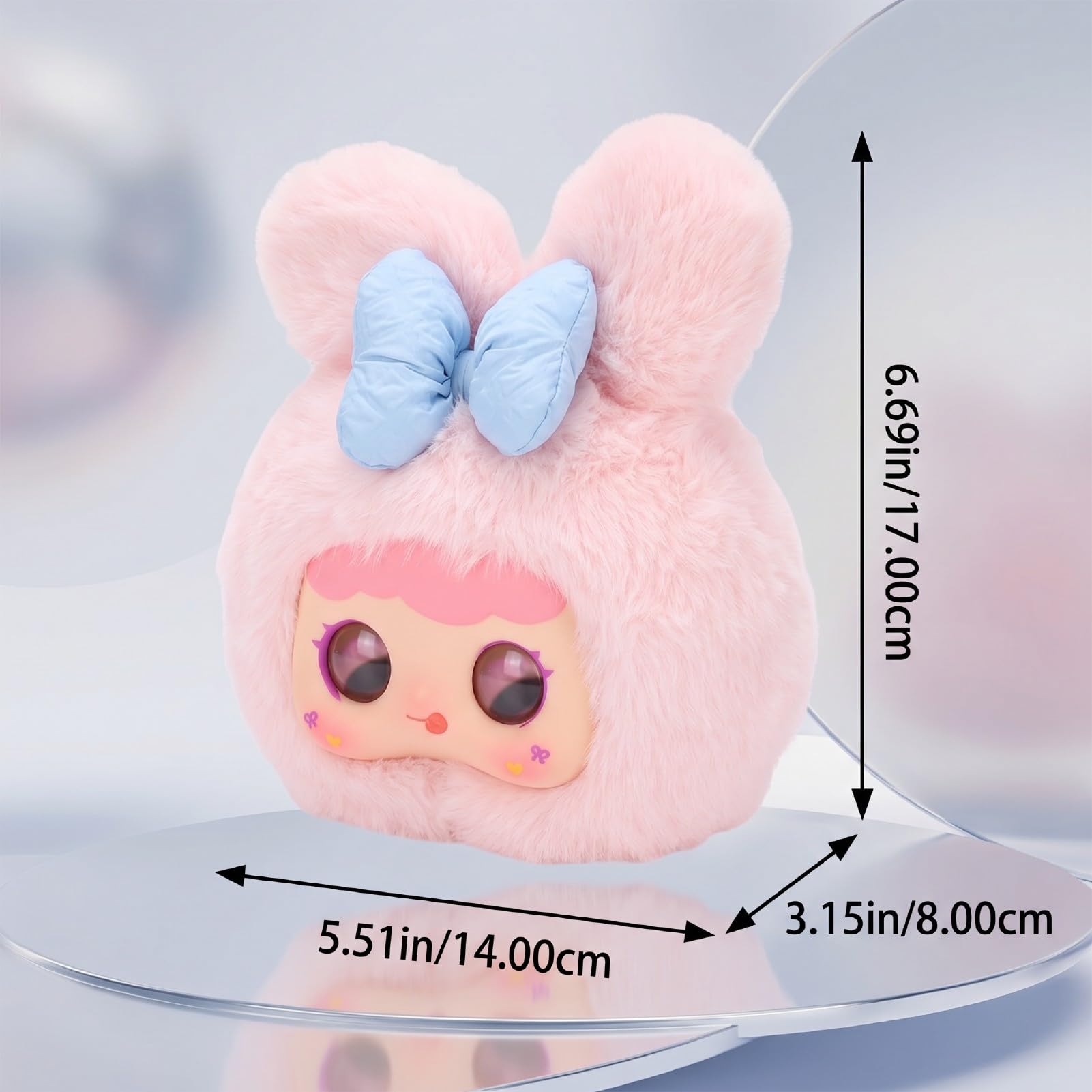 ZJchao Juguete Robot de Apoyo Emocional AI, Peluche Interactivo Multilingüe con Reconocimiento Emocional, Control de Voz, Narración Musical para Niños Compañero de Aprendizaje
