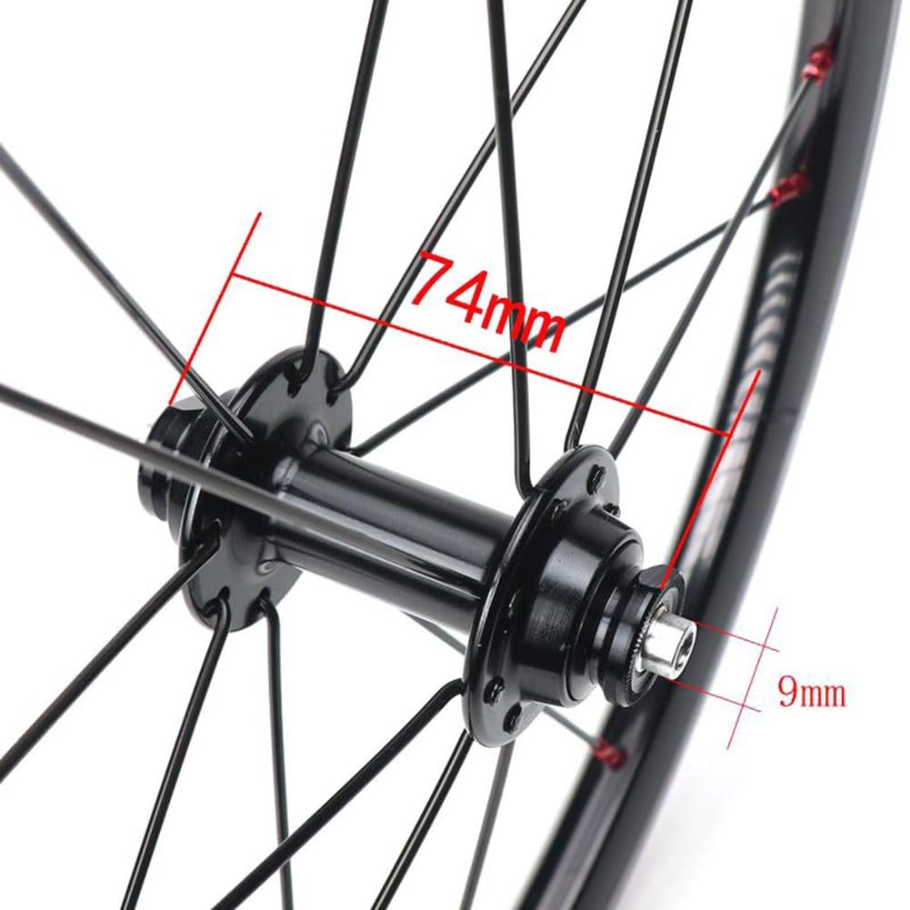 Amazon.co.jp: 折りたたみ自転車ホイール 16'' 349 BMX 前後ホイール