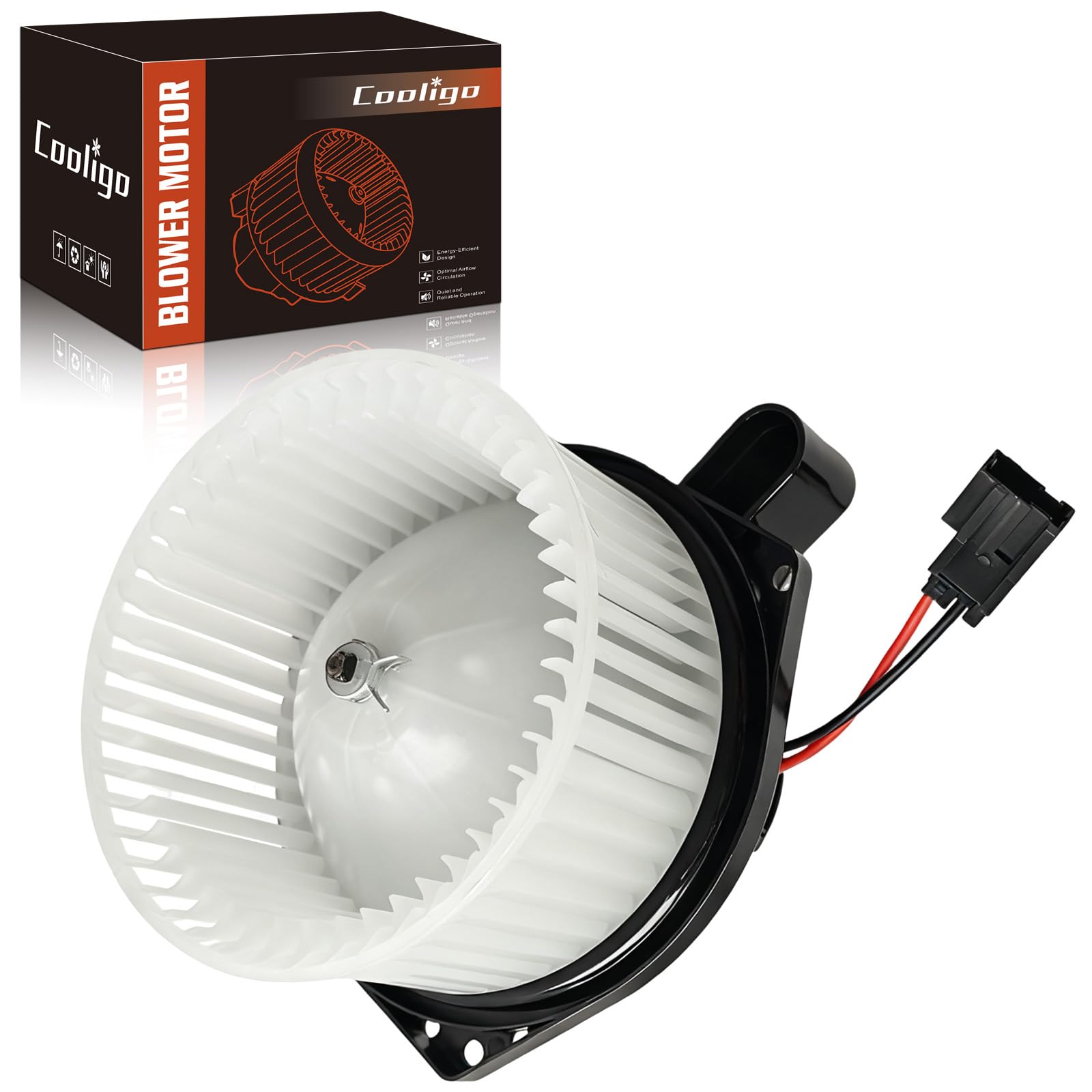 700187 AC Heater Blower Motor with Fan fit for Chevrolet SSR 2003-2006 | For Chevrolet Colorado 2004-2012,GMC Canyon 2004-2012,Replacement for OE# 700187, 89019178